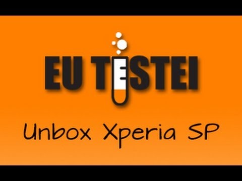 (ENGLISH) Smartphone Sony Xperia SP C5303 - Unboxing Brasil