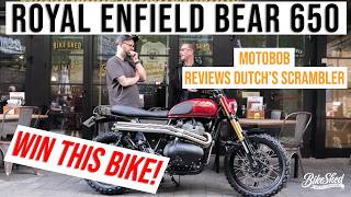 WIN THIS BIKE! MotoBob reviews the Bike Shed MotoWorks x Fastec Royal Enfield 650 Scrambler.