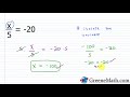 Solving Linear Equations and Properties