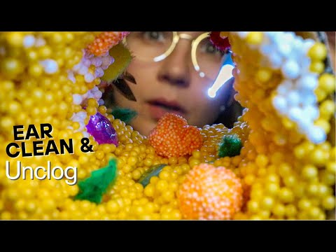 ASMR Ear Cleaning & Unclogging Your Ears 👂 Tingles Guaranteed ⚠️