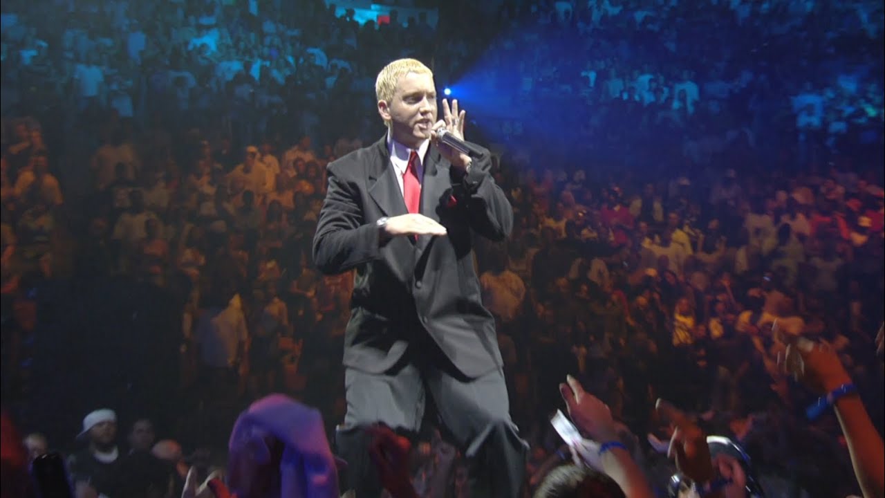 image of Eminem, select to view video Mosh