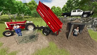 Trapping Bad Guy in Restroom | Farming Simulator 25 | Back in my Day 6