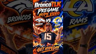 Week 3 Broncos vs Rams  Hype Vid!!! “underestimated” #denverbroncos #larams #nfl