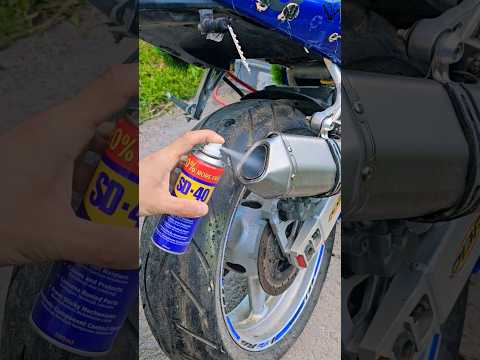 WD 40 in Exhaust