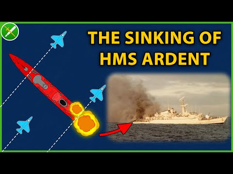 Falklands War: Sinking of HMS Ardent