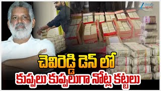 AP Liquor Scam Viral Video | చెవిరెడ్డి డెన్ లో కుప్పలు కుప్పలుగా నోట్ల కట్టలు | ZEE Telugu