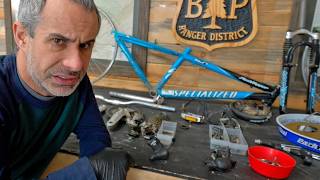 Restoring The Bike I Rode in 2001