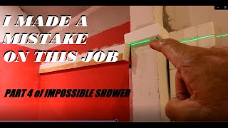 BUILDING SHOWER..... DETAILS MATTER