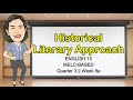 Historical Criticism and Its Impact