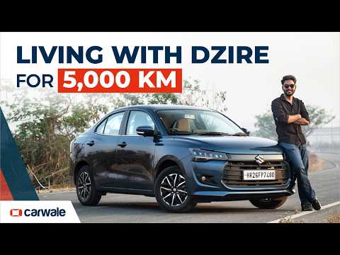 Maruti Dzire Review: Pros, Cons, & Real-World Mileage Breakdown after 5000km!
