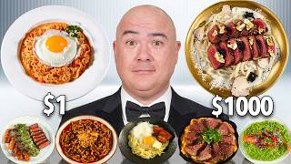 From $1 to $1000 Noodles… Is Expensive Actually Better?