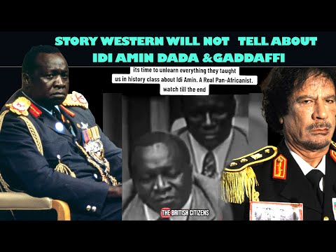 AFRICA IRATUNGUWE UKURI KUTAVUZWE KURI IDI AMINI DADA NA KADAFFI IJAMBO KWIJAMBO ABYIVUGIRA