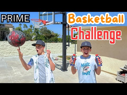 Zac vs Chris PRIME Basketball Challenge!