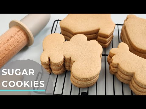 The Best Sugar Cookie for Royal Icing (No Spread & Soft Bite)