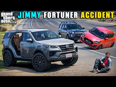 टूट गई NEW FORTUNER फिर से !! 😞SWIFT BIGGEST ACCIDENT |GTA V GAMEPLAY | GTA 5| GTA V GAMEPLAY |GTA 5