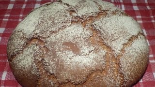 Sauerteigbrot Pão ácido alemão - - Receitas pães Ep. 9