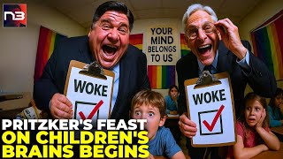 NEW: Pritzker's All-You-Can-Eat BUFFET of Children's Brains Begins – Parents Pulling Kids Out Now!
