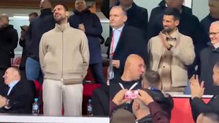 Novak Djokovic witnessed Bosnia-Herzegovina's victory over Italy in the 2026 World Cup playoffs!