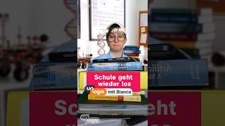 Schule geht wieder los | un.logo! #shorts