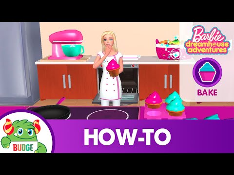 Barbie Dreamhouse Adventures | How-to: Bake Cupcakes