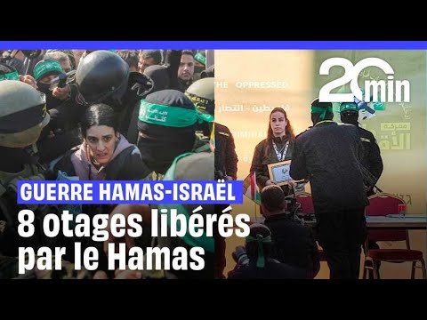 Guerre Hamas-Israël : Huit otages libérés par le Hamas, dont trois Israéliens