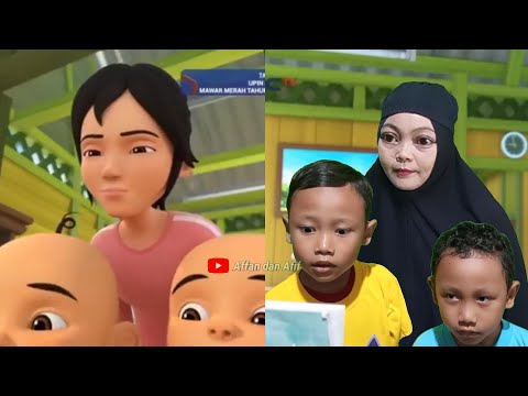 Tiru Aksi Upin Ipin || Upin Ipin Dan Kak Ros Dapat Undangan Konser Dari Cek Bidadari