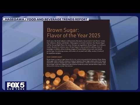 Brown Sugar Named the Flavor of 2025