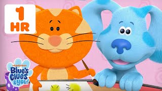 60 MINUTES of Back to School Songs, Games, & Vlogs w/ Josh & Blue! 🚌 | Blue's Clues & You!