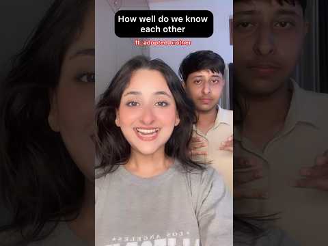How Well Do We Know Each Other #funnyshorts #ytshorts #shorts
