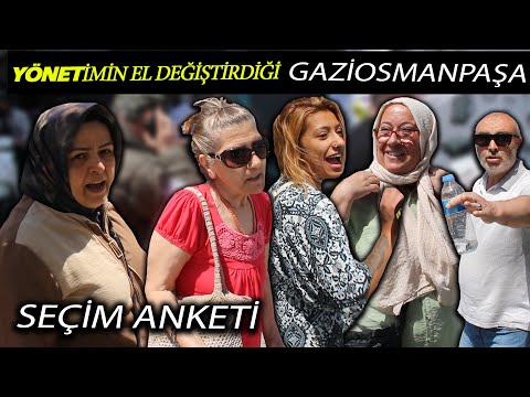 Yönetimin El Değiştirdiği Gaziosmanpaşa'da Seçim Anketi | Mansur Yavaş - Tayyip Erdoğan