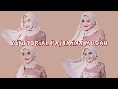 Tutorial Hijab Pashmina Rapi & Mudah cocok untuk sehari-hari, keundangan, wisuda & lamaran