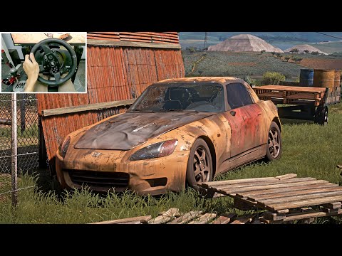 Rebuilding Honda S2000 (613HP) - Forza Horizon 5 | Thrustmaster T300RS Gameplay