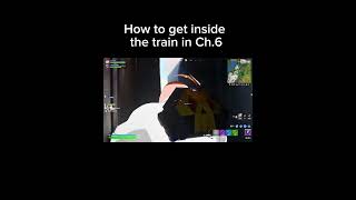Getting stuck inside the Fortnite Train….