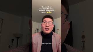 Bad month in stocks 😭