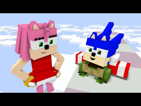 Sonic in BUILD A QUEEN RUN