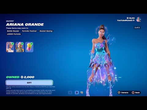 RARE ARIANA GRANDE IS BACK AFTER 465 DAYS! Fortnite Item Shop [July 20th, 2024]