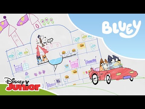🎨 Bazgrołowa ucieczka | Blue | Disney Junior Polska