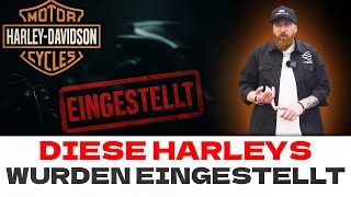 Diese HARLEYS wurden EINGESTELLT! 🤯