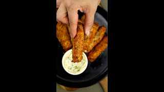 Bastoncitos crujientes de pollo con queso al horno: aprende cómo hacerlo paso a paso con Foodmakers