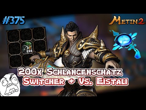 Metin2.de RUBY - EPISODE #375 | 200x Schlangenschatz | Switcher+ VS: EISTALI? & Mehr!