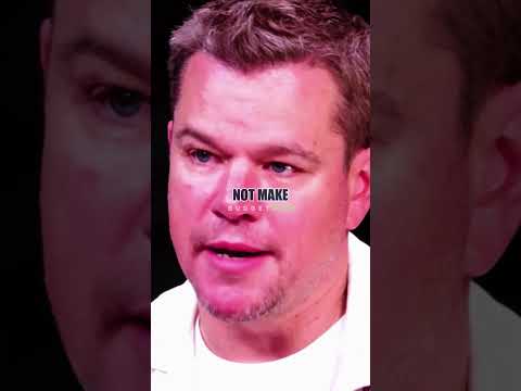 🎬 Matt Damon Reveals Why Movies Suck Nowadays 🎟️