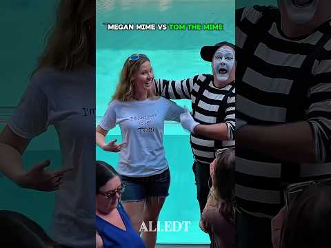 Megan & Tome the mime Vs this man 💀 #edit #aura #trollface #usa #trending