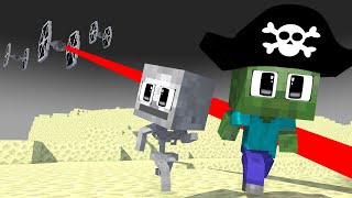 Baby Pirates Adventure - YellowBee Craft Animation of Minecraft