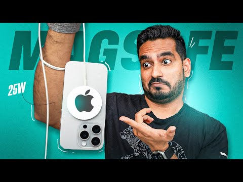 Apple New 25W MAGSAFE Charger! Indian Price & Charging Speeds