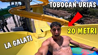 M-am dat de 50 ori pe cel mai înalt tobogan de 20 METRI la GALAȚI - ADRENALINA MAXIMA