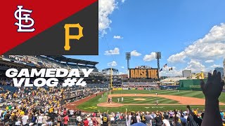 GAMEDAY VLOG #4: Pirates vs. Cardinals ⚾️ | Winning Bets, Perogie Race Champ, and a Pirates Victory!