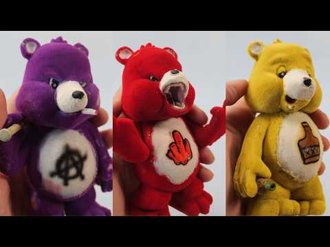I made some I Don't Care Bears
