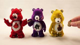 I made the Care Bears, but they don't care.