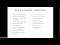 Understanding Augmentative ASIMO in Spanish