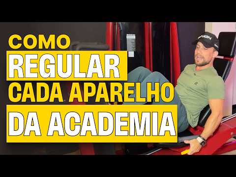 Como regular as máquinas na academia?